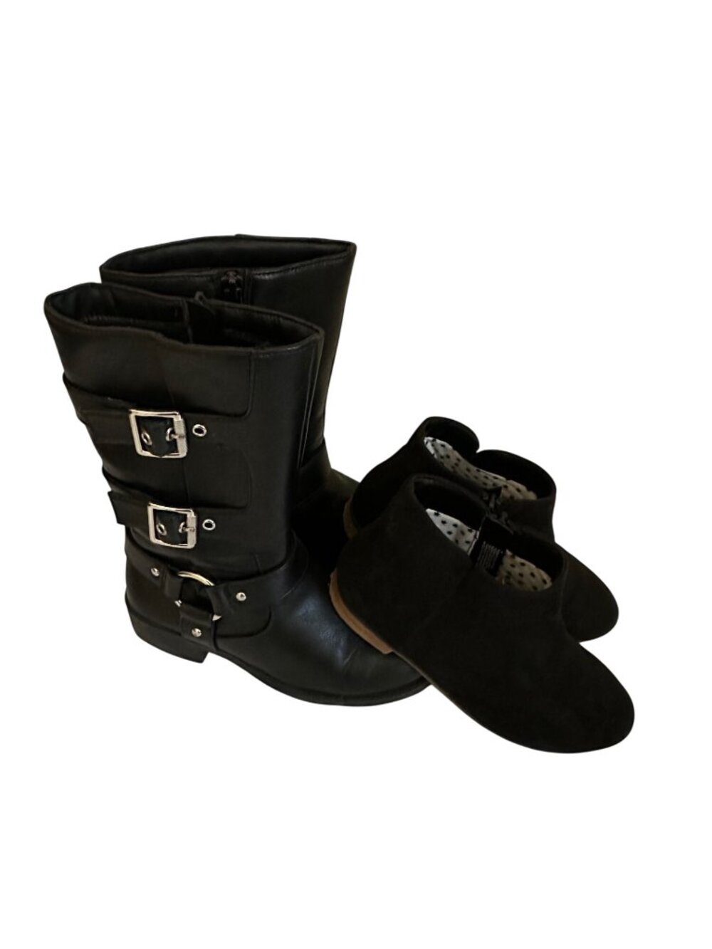 Art Class long boots & Cat and Jack ankle boots shoes gentle use size 1